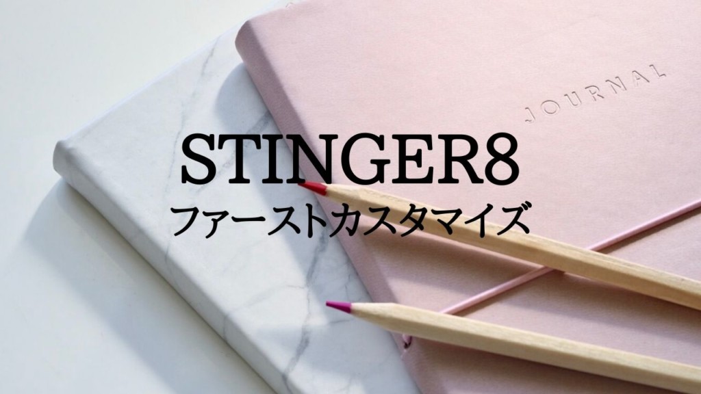 STINGER8 カスタマイズ